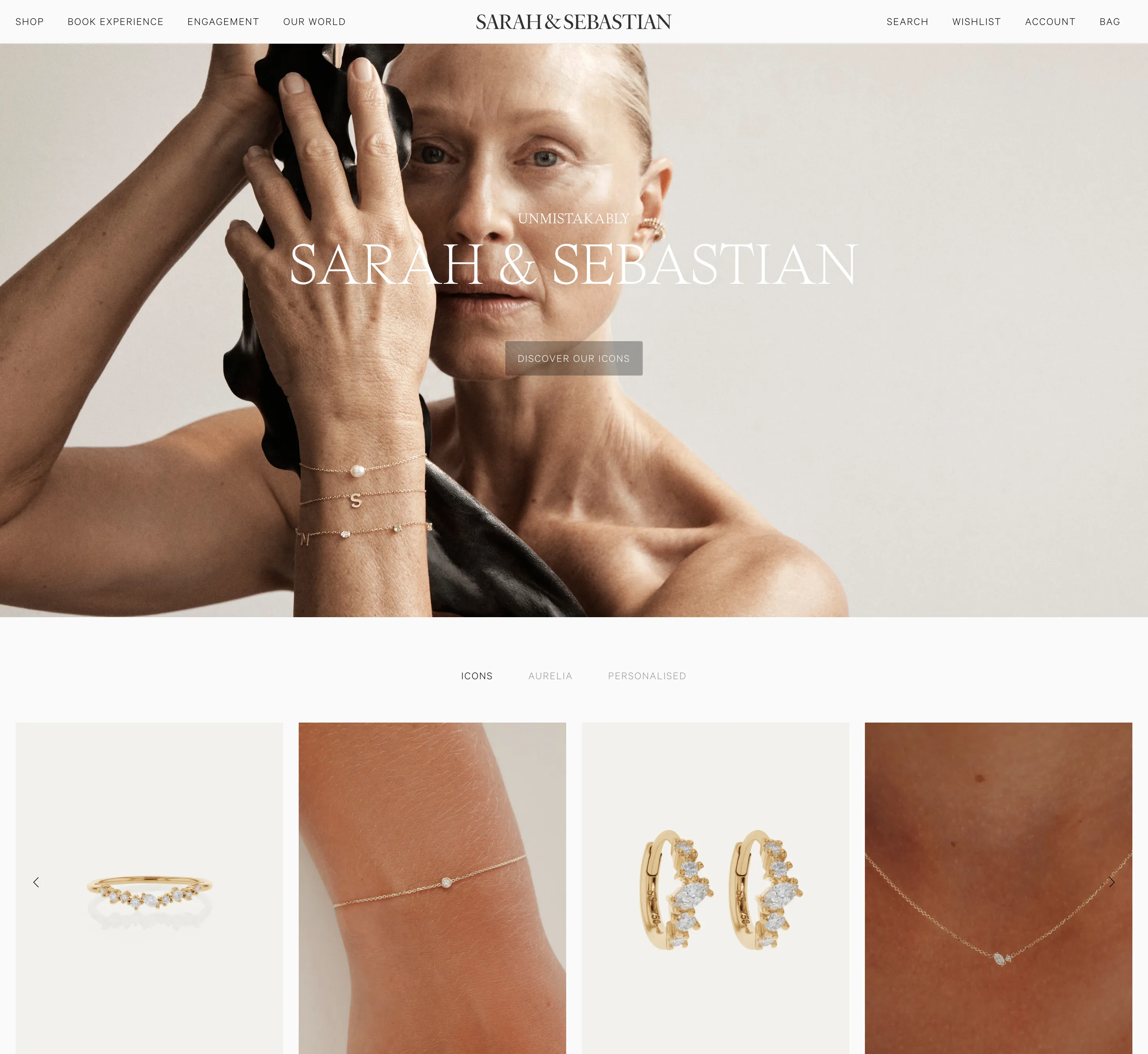 Screenshot of https://sarahandsebastian.com